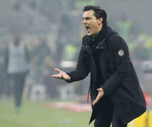 Montella stuzzica l'Inter: "Hanno festeggiato come se avessero vinto"