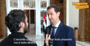 Bashar al Assad al Giornale.it: "L'Occidente aiuta i terroristi"
