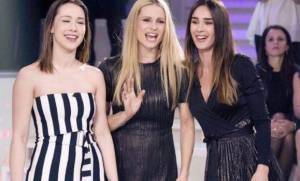 Verissimo, Michelle Hunziker per la prima volta insieme in tv con la figlia Aurora