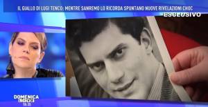Domenica Live, rivelazioni choc sulla morte di Luigi Tenco: "È stato ucciso"