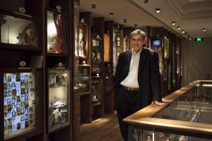 Orhan Pamuk al Museo dell'innocenza a Istanbul