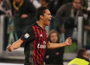 Milan, sospiro di sollievo per Bacca: squalificato solo per una giornata