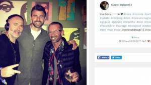 La foto di Barzagli, il Dj: "A cena con la famiglia"