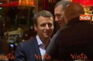 Festa radical chic per Macron