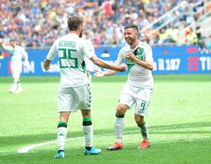 Iemmello castiga l'Inter: il Sassuolo espugna il Meazza per 2-1