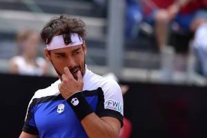 Tennis, rabbia Fognini dopo la sconfitta. "Non volevo giocare a mezzogiorno"