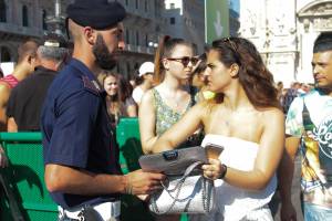 Concerto Radio Italia, sicurezza al massimo