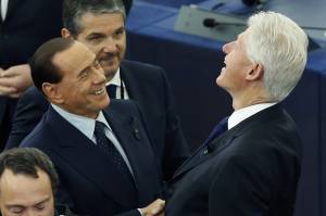Strasburgo, anche Silvio Berlusconi ai funerali di Kohl nell'Europarlamento