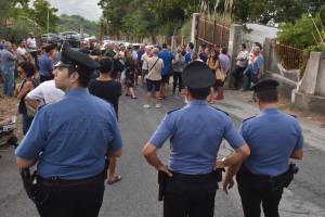 I cittadini di Castel'Umberto contro l'arrivo dei migranti