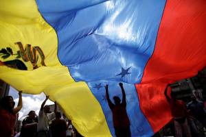 Manifestazione pro-Maduro a Caracas