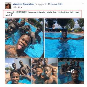 Denunciato don Biancalani per le foto dei migranti in piscina