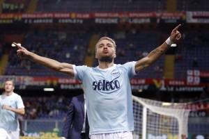 La Lazio è corsara al Marassi: Genoa ko 3-2, doppiette di Immobile e Pellegri