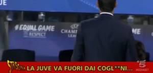 "La Juve fuori dai c...". Il fuorionda che fa infuriare i tifosi