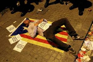 I catalani che non vogliono la secessione