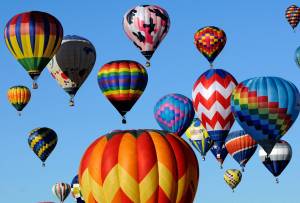 Le stravaganti mongolfiere di Albuquerque