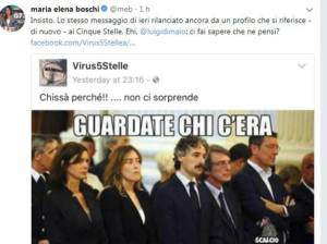 Riina e la fake news con Boldrini e Boschi al suo funerale: "Cosa pensa Di Maio?"