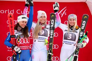 Lindsey e Sofia	 a braccetto verso le Olimpiadi