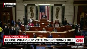 Usa, evitato lo shutdown dopo un accordo bipartisan