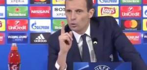 Champions, il duro sfogo di Allegri: "Non lo accetto"