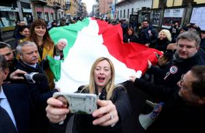 Fratelli d'Italia pareggia: i «patrioti» si fermano al 4%