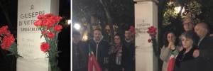 "Di Vittorio voterebbe Casapound": imbrattato il busto del sindacalista