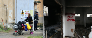 Sgomberato il ghetto dei rom: "Benvenuti all'inferno"