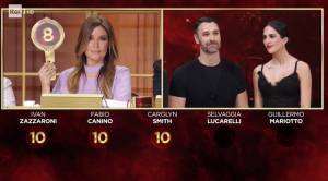 Ballando, rissa verbale ​tra Raoul Bova e Selvaggia Lucarelli