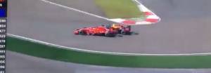 Formula Uno, Verstappen tampona Vettel e rovina la gara