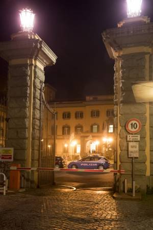 L'ospedale San Camillo di Roma dove è ricoverato Napolitano