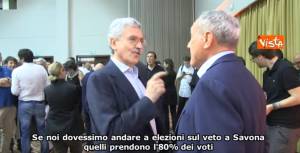 Il fuorionda di D'Alema: "Se torniamo alle elezioni per il veto a Savona, Salvini piglia l'80%"