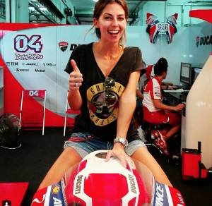 Alessandra Rossi, la fidanzata di Dovizioso in foto