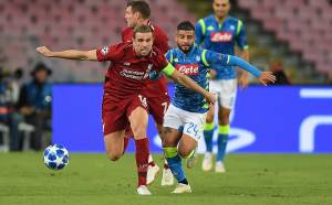 Il Napoli gioisce al 90': Liverpool battuto 1-0 con il gol di Insigne