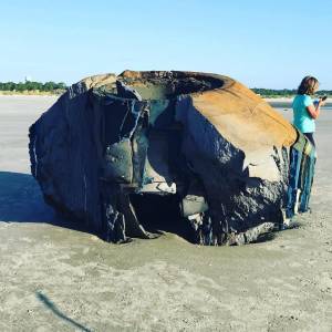 Quell'oggetto misterioso ritrovato sulla spiaggia: "È un ufo!"