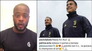 Evra scherza con Bonucci: ''Ora sorridi al Milan col c...giocavi la Champions''