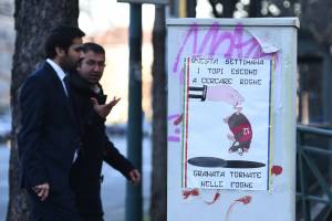 Poster contro il Torino: "Topi granata tornate nelle fogne"