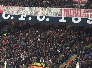 Genoa, altro striscione choc contro Preziosi: "Tua figlia fa i p...ni"