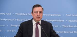 Eurozona, Draghi: "Sviluppi dell'economia più deboli del previsto"