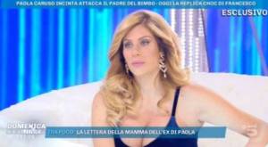 Paola Caruso: "La sorella del padre di mio figlio mi ha augurato di morire e perdere il bimbo"