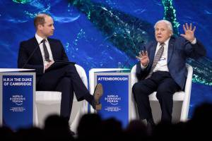 Il Principe William al World Economic Forum