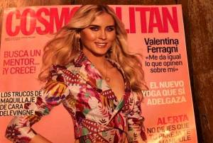 Valentina Ferragni si prende la cover di Cosmopolitan