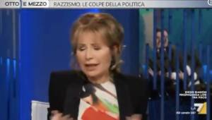 Lilli Gruber sbotta in diretta: "Due maschi maleducati"