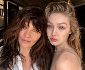 Gigi Hadid senza trucco su Instagram