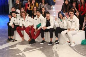 Amici 18, le Squadre Blu e Bianca con Pio e Amedeo al Serale