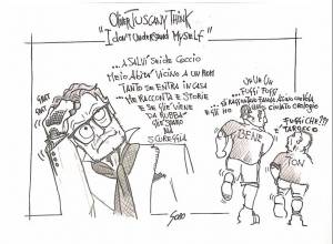 La vignetta del giorno - Toscani incontra i rom