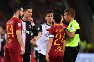 Lite Ronaldo-Florenzi, il portoghese: ''Sei troppo piccolo per parlare''