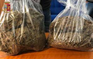 Pusher nigeriana in manette, usava l'aglio per camuffare l'odore della marijuana