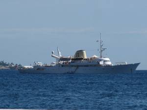 Castellammare di Stabia, “Christina O” il mega yacht che fu di Onassis