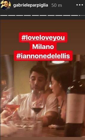 Giulia De Lellis e Andrea Iannone beccati a cena insieme