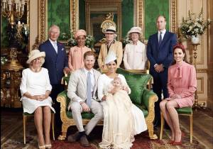 Royal Family, il muso lungo di William al battesimo di Archie