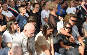 Genova, la commemorazione delle vittime del crollo ponte Morandi